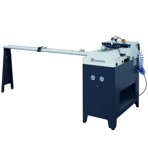 Máquina de corte de cuchilla dentada - ORCA - OZMACHINE - para material plástico / para láminas / de perfiles