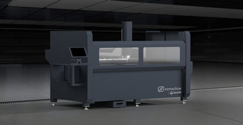 Centro de mecanizado CNC 4 ejes - GARNET MAXI - OZMACHINE - vertical / de fresado / compacto