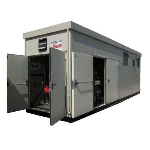 Caldera en contenedor - CTP - LCZ Srl - de vapor / de fluido térmico / de agua sobrecalentada