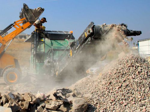 Machacadora de mandíbula - LEM TRACK 6040 - Komplet Italia srl - móvil / con motor diésel / con orugas