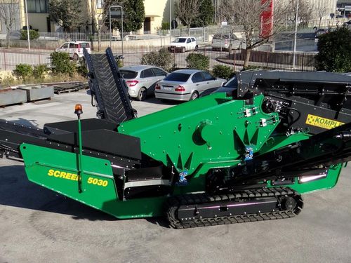 Criba para el tratamiento biológico de residuos - CAT SCREEN 5030 - Komplet Italia srl - móvil / para pellets