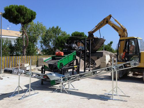 Criba para reciclaje - WV series - Komplet Italia srl - vibratoria lineal / sólidos/líquidos