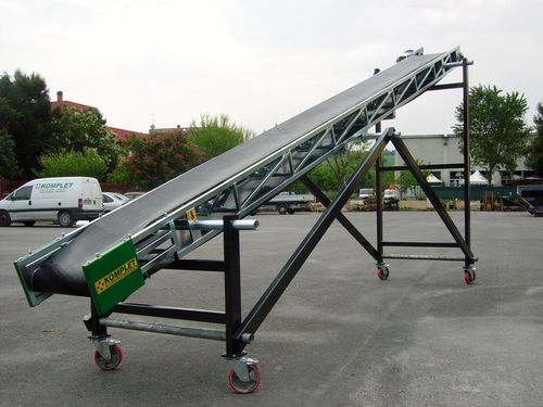 Cinta transportadora de caucho - NE SERIES CONVEYOR BELT - Komplet Italia srl - en forma de espigas / industrial / para la industria minera