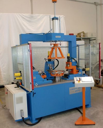 Máquina de cercado automática - SMM-700 - Sheet Metal Men s.r.l. - motorizada / para piezas poligonales / para piezas redondas