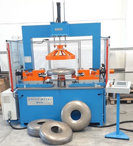 Máquina de cercado automática - SMM-700 - Sheet Metal Men s.r.l. - para botellas de gas