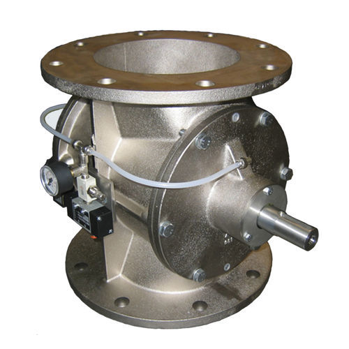 Válvula rotativa para transporte neumático - VSD-VSTD - COMAV - para pulverulentos / zócalo redondo / ATEX