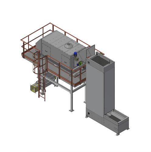 Descargador de saco para granulados - SVR EL - COMAV - para pulverulento / automático