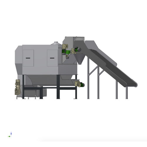 Descargador de saco para granulados - SVR NT SHORT - COMAV - para pulverulento / automático