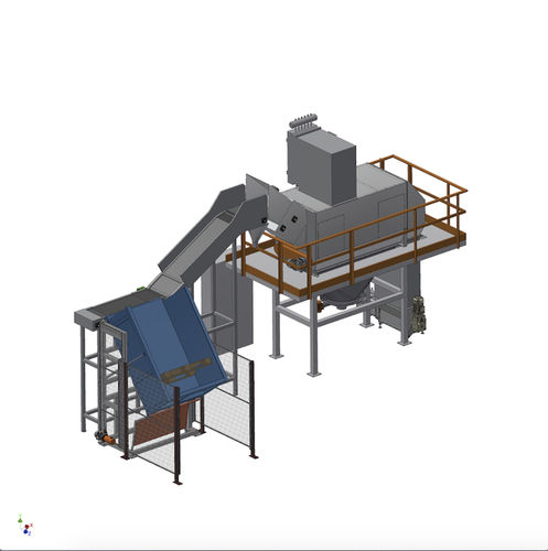 Descargador de saco para la industria alimentaria - SVR NT LT - COMAV - para granulados / para pulverulento / automático