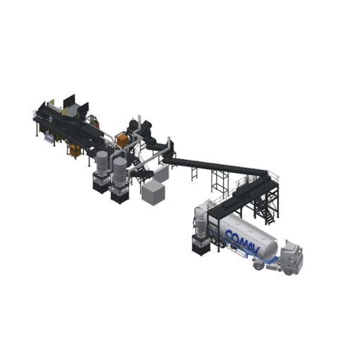 Llenadora automática - COMAV - de botes / para la industria / móvil