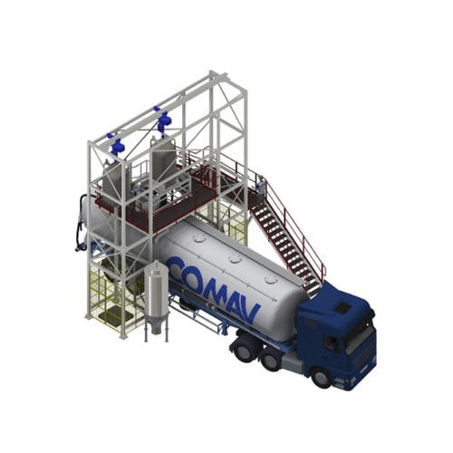 Llenadora automática - SVR 1000 DEPA - COMAV - para pulverulentos / de granulados plásticos / de limpieza