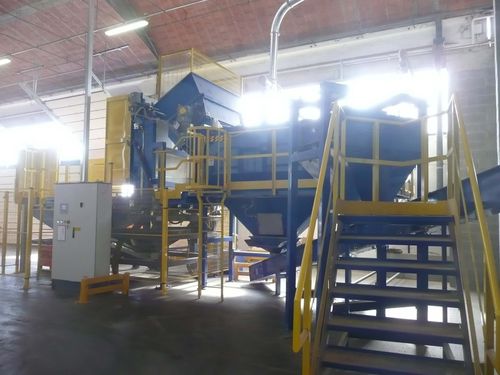Volteador hidráulico - COMAV - para contenedores / fijo / para la industria agroalimentaria