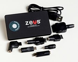 Cargador de baterías portátil - 3000 mAh - ZEUS Battery Products - de iones de litio / USB / automático