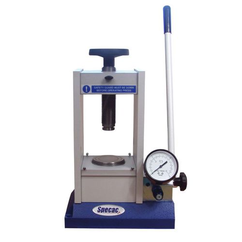 Pelletizadora de laboratorio - GS series - Specac Ltd - para preparación de muestras XRF / hidráulica