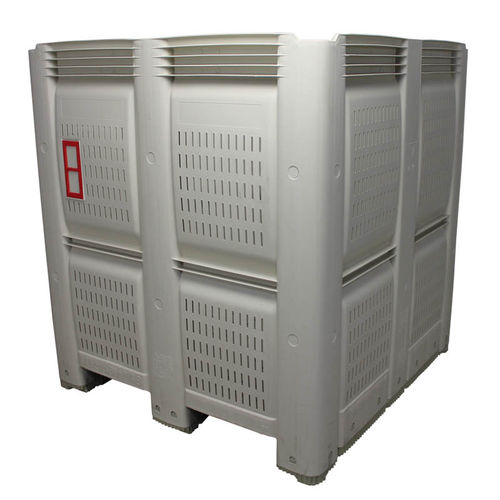Caja-palé de plástico - 48-FV MacroBin - RPP Containers - de manipulación / agrícola / apilable