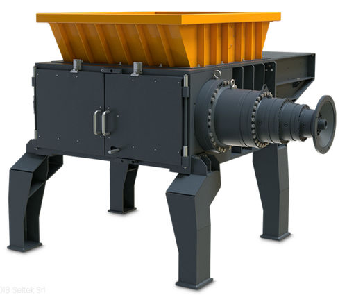 Destrozador primario - C series - SELTEK SRL - de 1 eje / de desechos / de metal