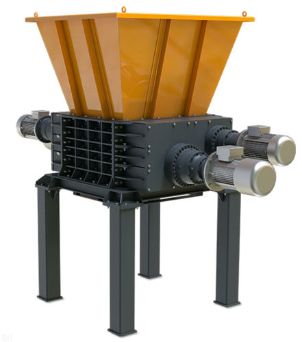 Destrozador primario - F series - SELTEK SRL - de cuatro ejes / residuos sólidos a granel / compacto
