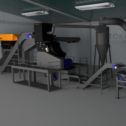 Instalación de reciclado de aluminio - SELTEK SRL - de latas / mediante trituración / en línea de proceso