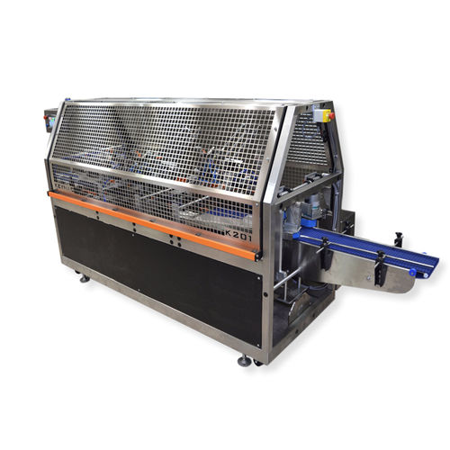 Aplicadora de sleeves automática - K201 Flitesleeve - Keymac Packaging Systems