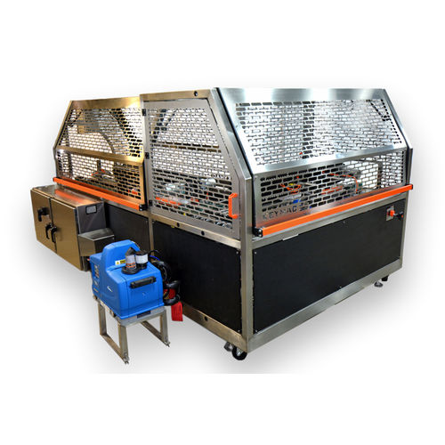 Precintadora de cartón con tres solapas - KCCR , KCCS - Keymac Packaging Systems - cola hot-melt / totalmente automática