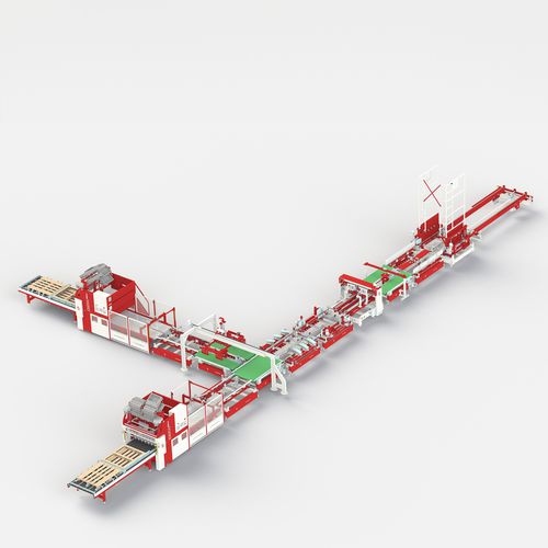 Línea de producción para palés - STANDARD 2 DUAL line - Störi Mantel - automática / continua / modular