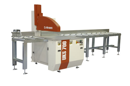 Máquina de aserrar de corte transversal - UKS 700 - Störi Mantel - circular / para madera / automática