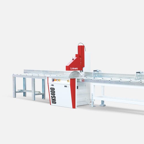 Máquina de aserrar de corte transversal - UKS 400 - Störi Mantel - circular / para madera / automática