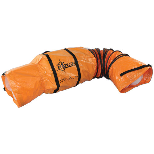 Conducto de aire flexible - Duct-2-Go - Novatek Corporation - de vinilo / para ventilación / de extracción