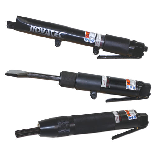 Decapador neumático - 12NS100 - Novatek Corporation - recto / de agujas / de cincel