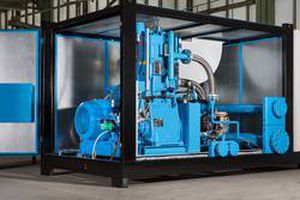 Compresor de pistón - TEW series - Mehrer Compression GmbH - de aire / con motor eléctrico / estacionario