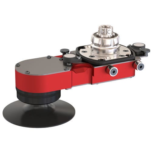Cabezal de rectificado para robots - AGm - SUHNER Schweiz AG - para cordón de soldadura / con cambiador de herramientas