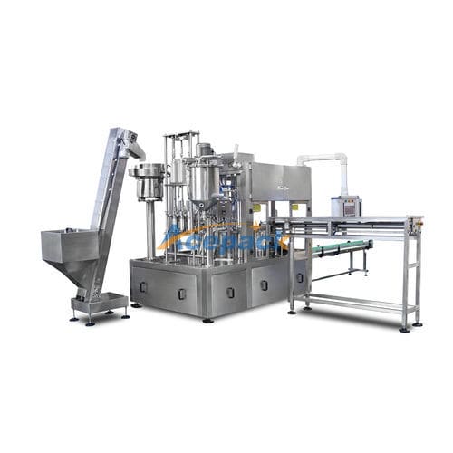 Llenadora tapadora automática - FC series - Shanghai Acepack Machinery Co.,Ltd - para líquido / industrial / de alta velocidad