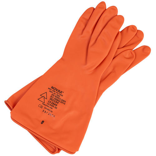 Guante de trabajo - C111.N108 - Hubix Sp. z o.o. - industrial / de protección eléctrica / naranja