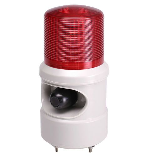 Difusor de alarma sonora con avisador luminoso de flash - MSL-90 - MA Safety Signal Co.,Ltd. - con luz permanente / electrónico / resistente a las intemperies