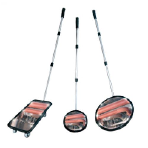 Espejo de filmación de inspección - IS-L series - Dancop International GmbH - telescópico / de PMMA / con marco
