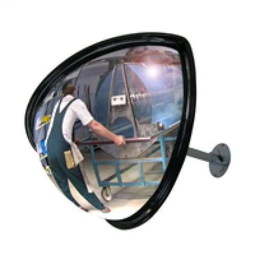 Espejo de seguridad - TRANSPO AC series - Dancop International GmbH - convexo / de fibra acrílica / gran angular