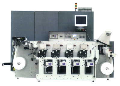 Prensa flexográfica de 6 colores - max. 280 - 370 mm | QUADRA series - SMAG GRAPHIQUE - para papel