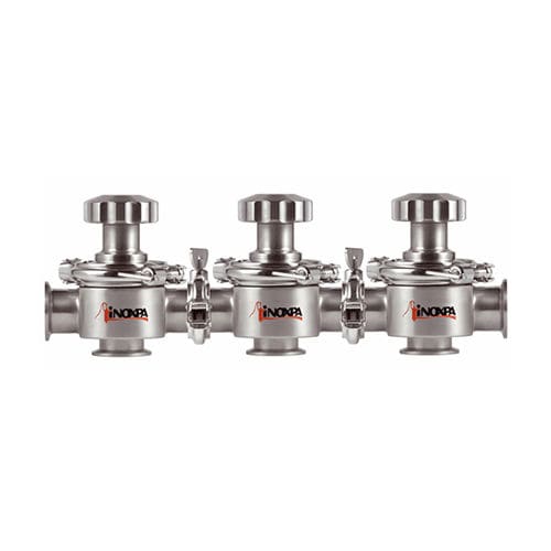 Manifold multivía - INOXPA - de acero inoxidable / para electroválvula / para productos farmacéuticos