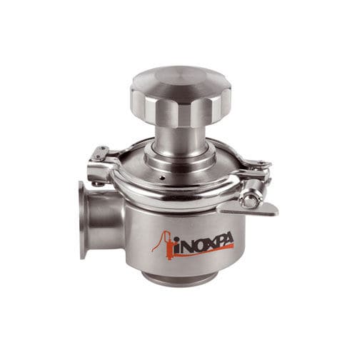 Válvula de membrana radial - INOXPA - manual / neumática / para brida
