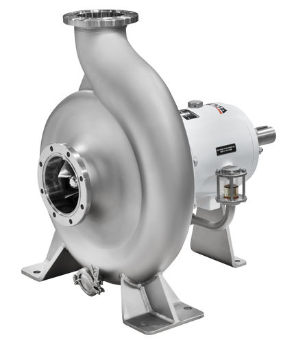 Bomba centrífuga - DIN-FOOD - INOXPA - para productos agroalimentarios / con motor eléctrico / estacionaria