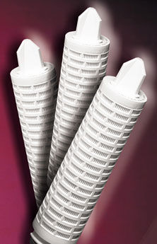 Cartucho filtrante para productos químicos - VH series - Evoqua Water Technologies - para prefiltración / de poliéster / plisado