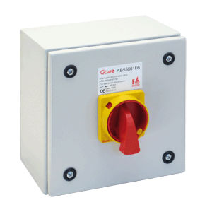 Interruptor seccionador resistente al fuego - F-600 Steel enclosure 25-250A - GAVE ELECTRO - industrial