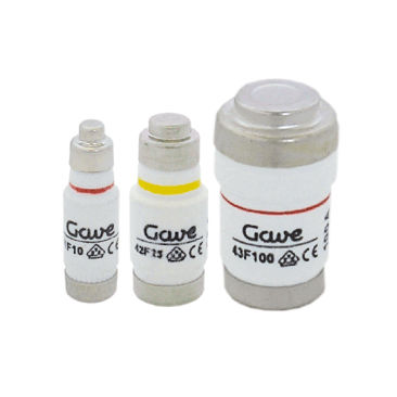 Fusible tipo DO - Neozed fuses D0 - GAVE ELECTRO - de protección contra cortocircuitos / de baja potencia disipada