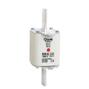 Fusible NH - Knife fuses NH - GAVE ELECTRO - de protección contra cortocircuitos / clase gG