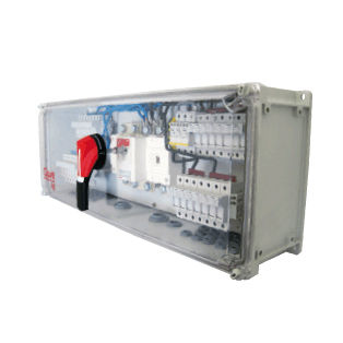 Caja eléctrica de conmutación - GAVE ELECTRO - a medida / para aplicaciones fotovoltaicas