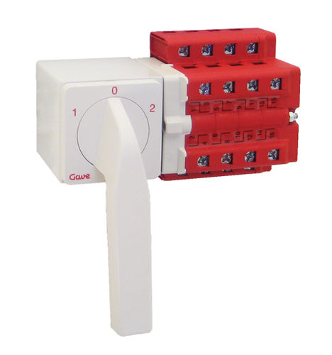 Conmutador inversor manual - GAVE ELECTRO - para riel DIN