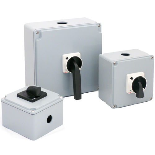 Interruptor seccionador cerrado - Aluminium enclosure 16-250A - GAVE ELECTRO - con carcasa de aluminio / industrial