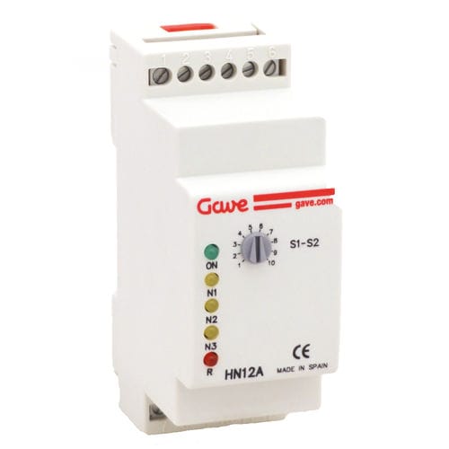 Relé de control de nivel - HN12A - GAVE ELECTRO - ajustable / modular / electrónico