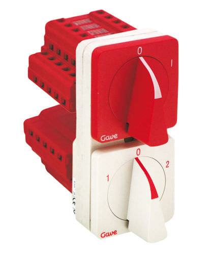 Interruptor con botón selector - Special switches (under request) - GAVE ELECTRO - multipolar / electromecánico / de seguridad