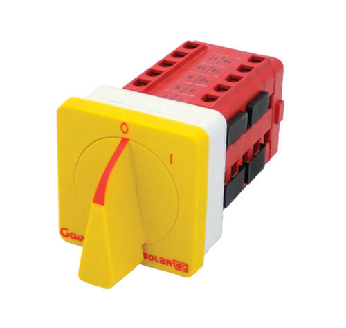 Interruptor seccionador de baja tensión - GAVE ELECTRO - para aplicaciones fotovoltaicas
